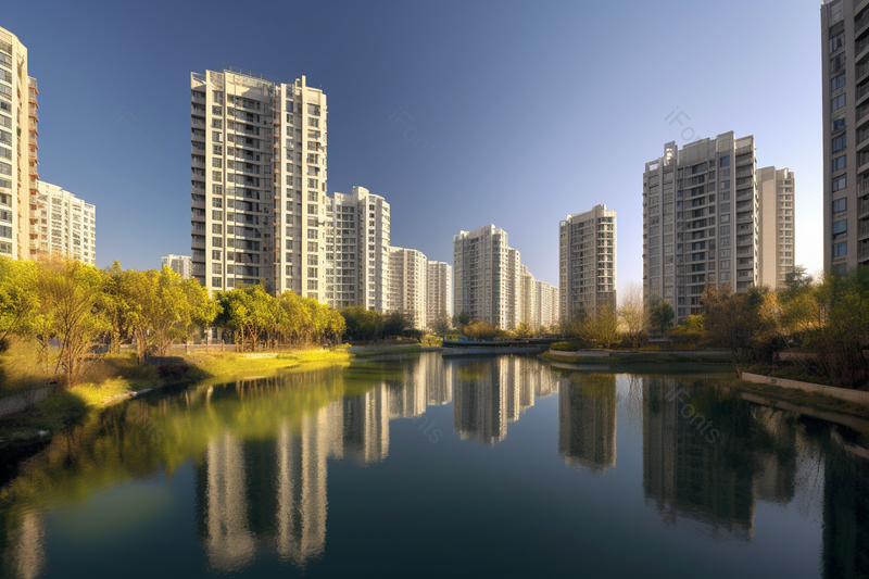 建筑环境优美安静舒适高楼,高清,摄影图,摄影图片,图片大全,摄影图免费下载